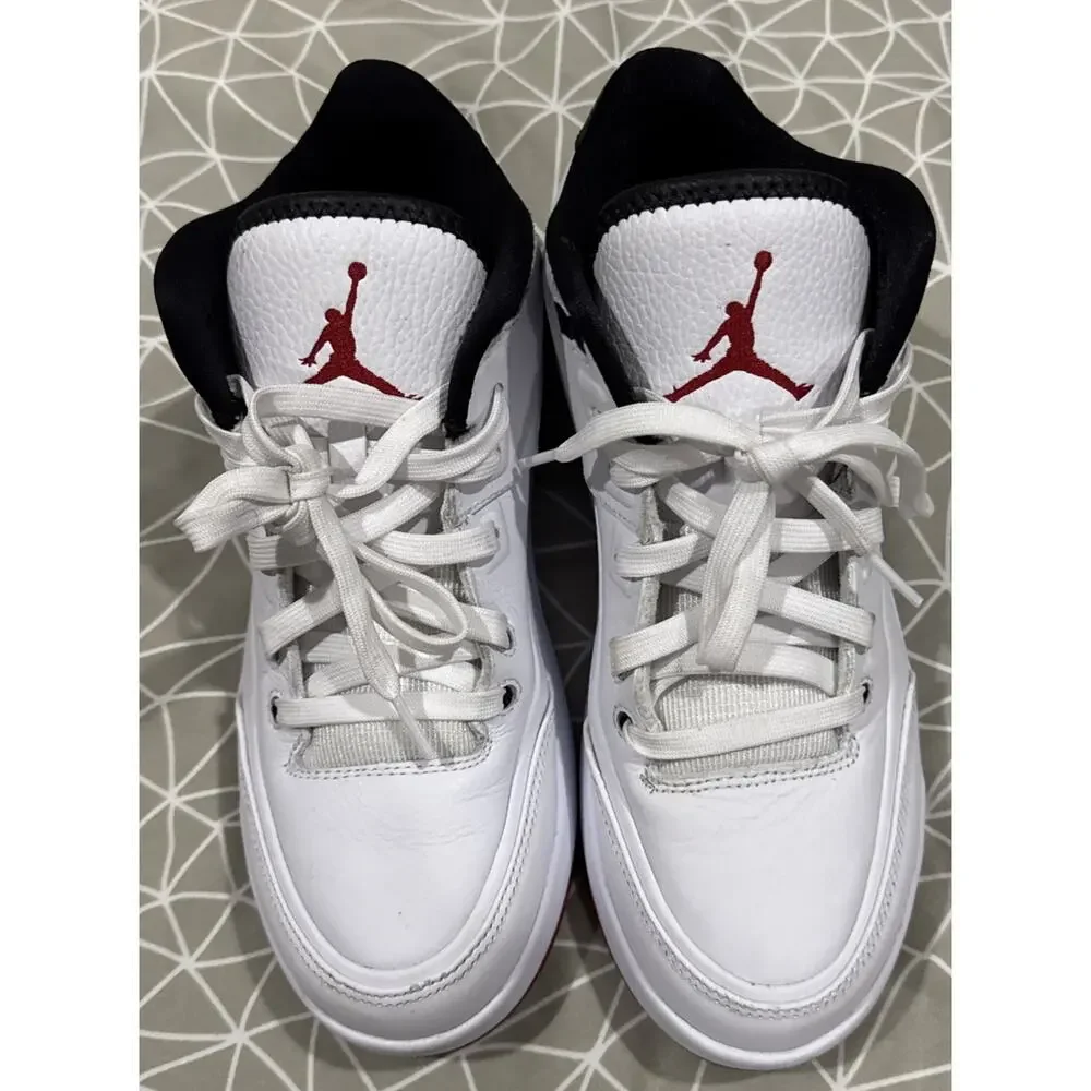 Jordan Flight Origin 3 White Black Red Men’s Size 9 IB3698-100 Shoes